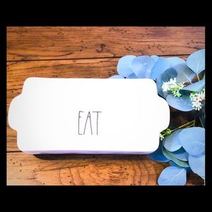 Rae Dunn Baking Loaf Dish "Eat" new